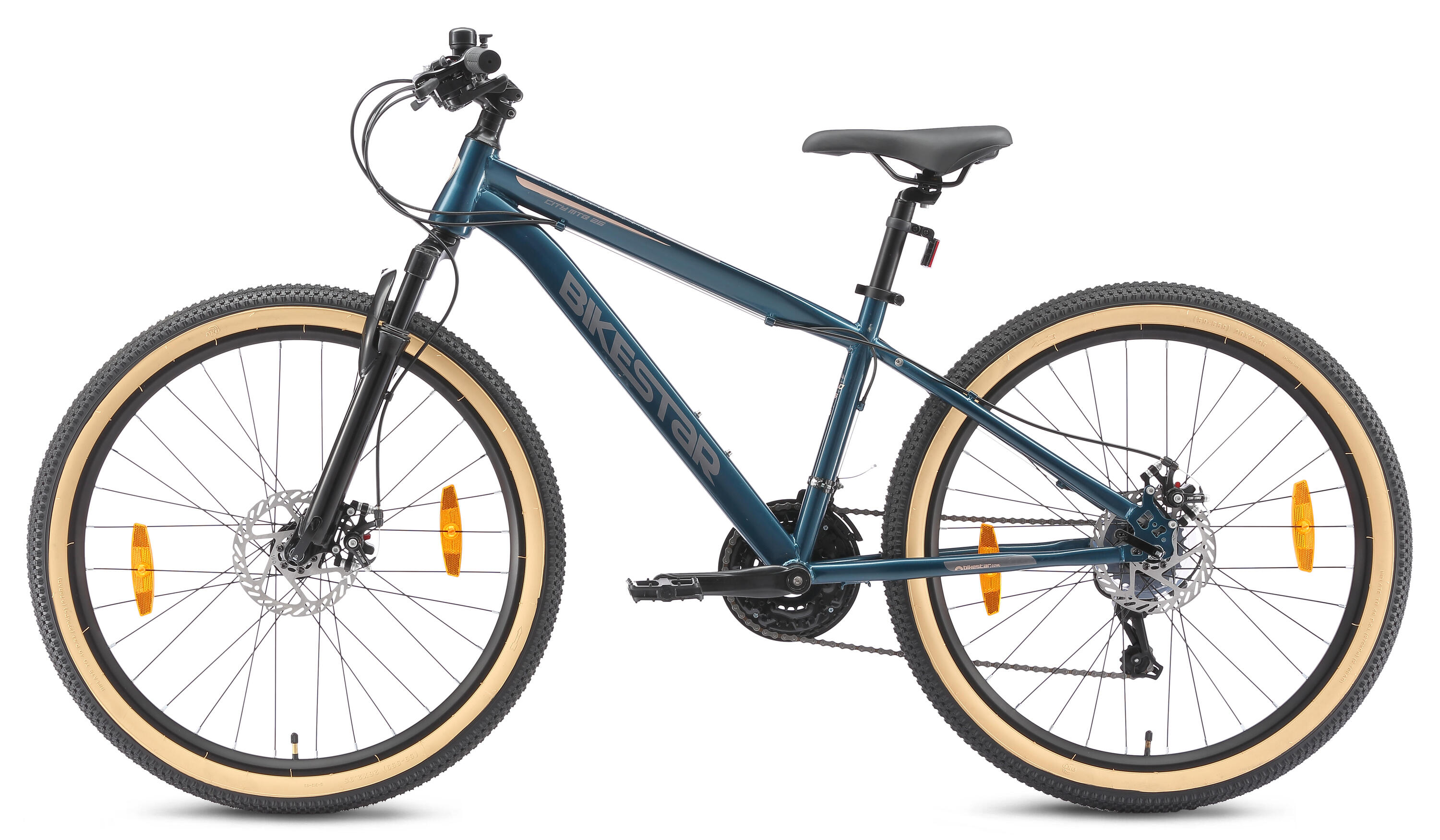 MTB Bicicleta de montaña 26", hardtail, 21 marchas, frenos de disco 3/7