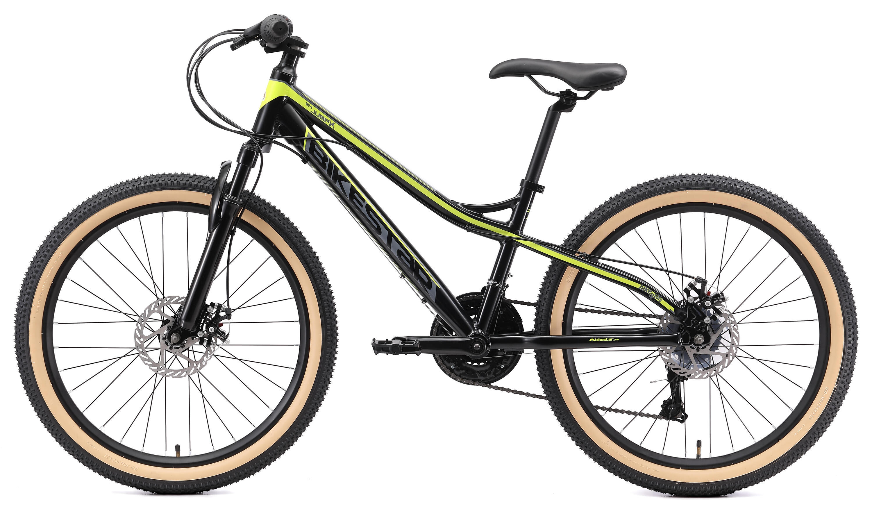 VTT 24" aluminium, vélo enfant 9 ans, semi-rigide, 21 vitesses, frein à disque 3/7