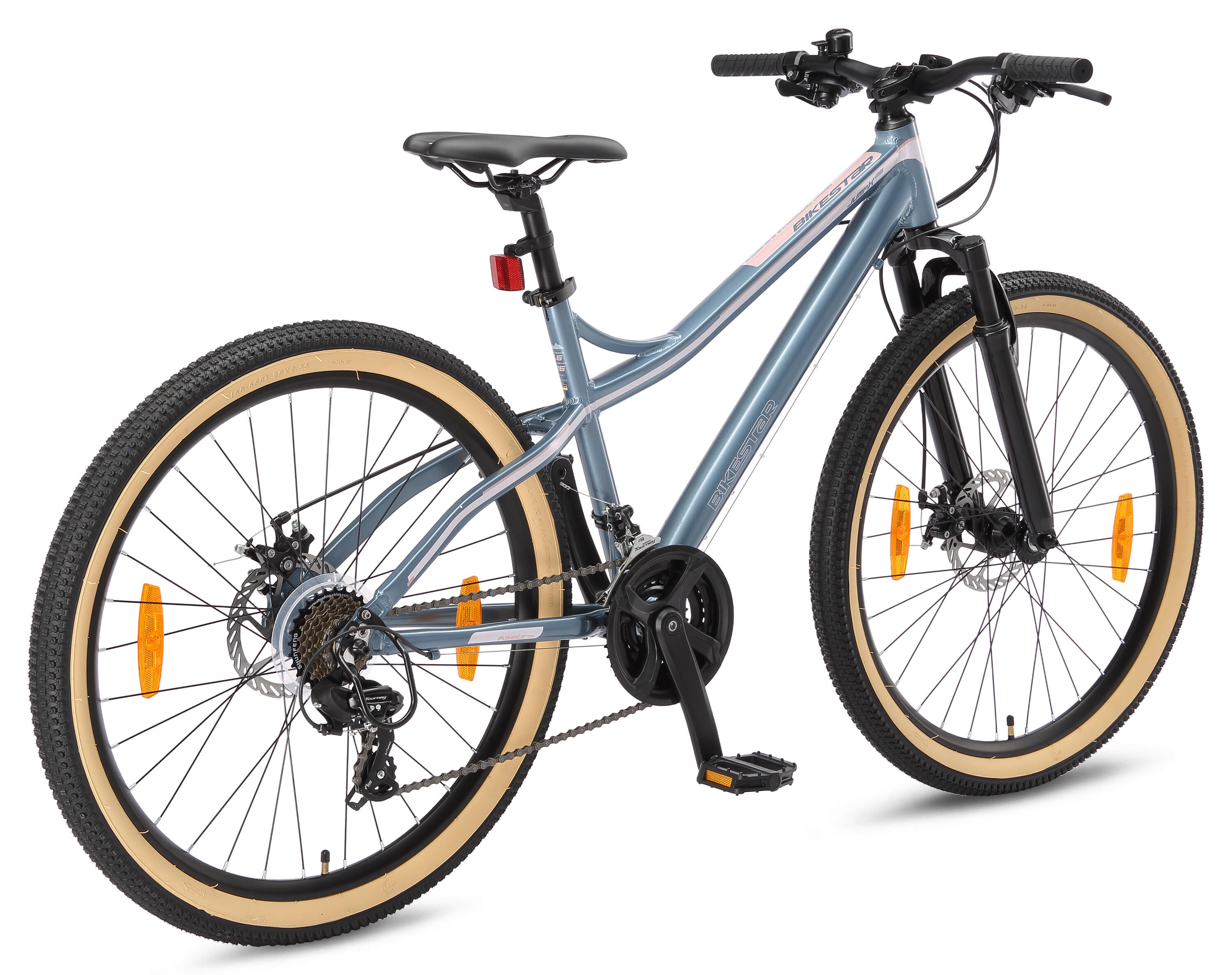 MTB 26" alluminio, hardtail, 21 velocità, freno a disco 4/7
