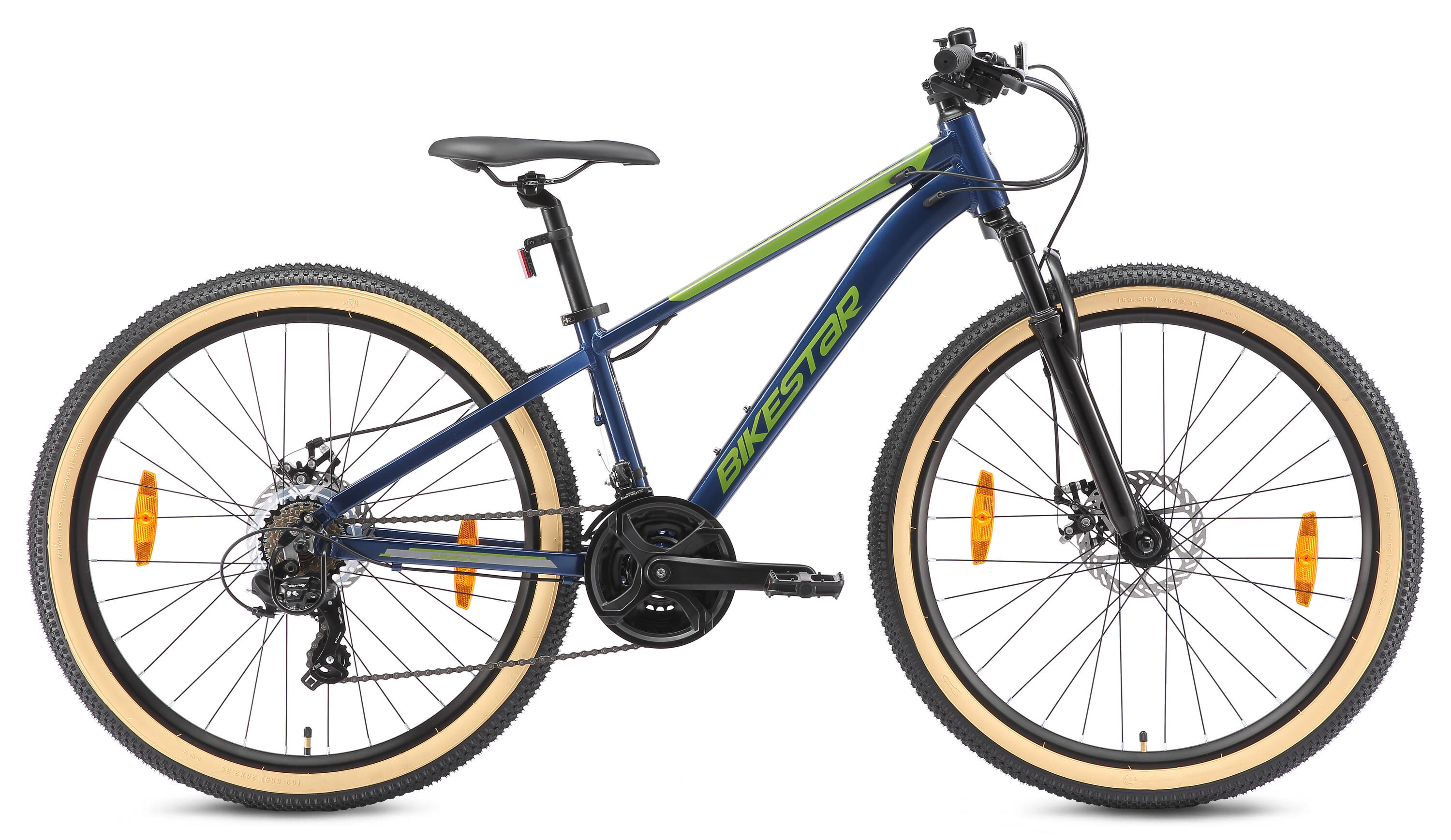 MTB Bicicleta de montaña 26" aluminio, hardtail, 21 marchas, frenos de disco 2/7