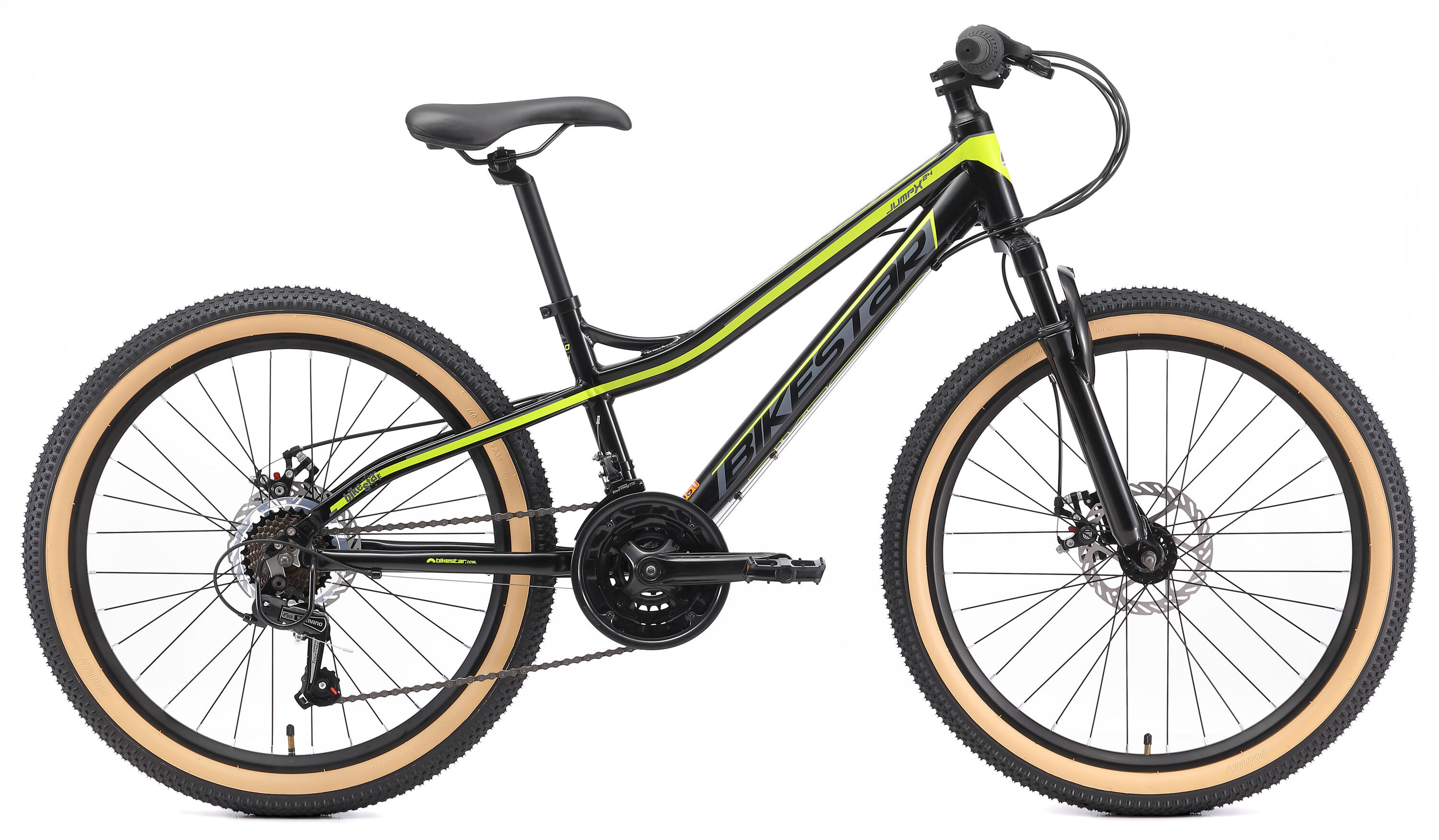 VTT 24" aluminium, vélo enfant 9 ans, semi-rigide, 21 vitesses, frein à disque 2/7