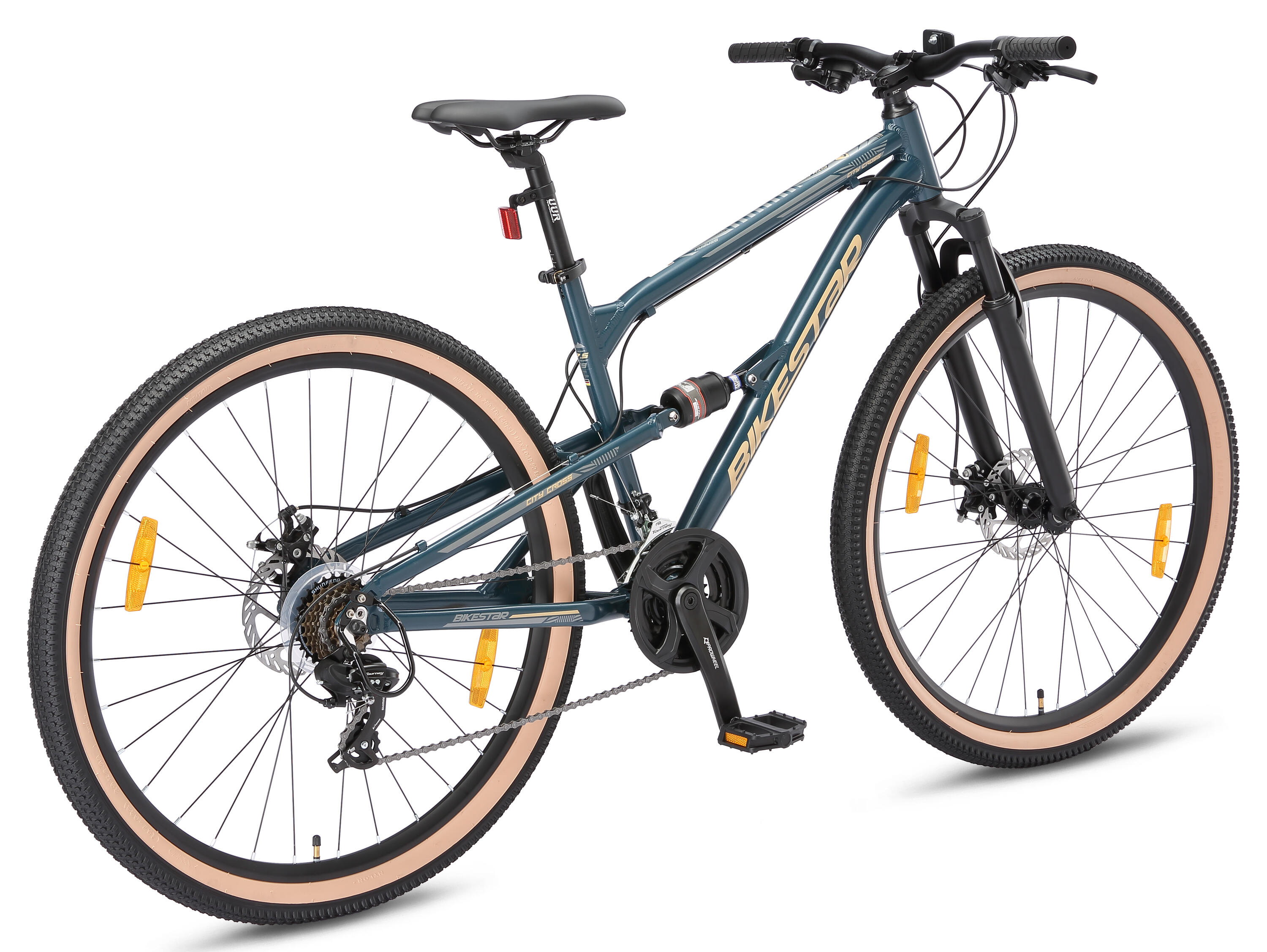 MTB 29" aluminium, vollgefedert, 21 Gang, Scheibenbremse 4/7