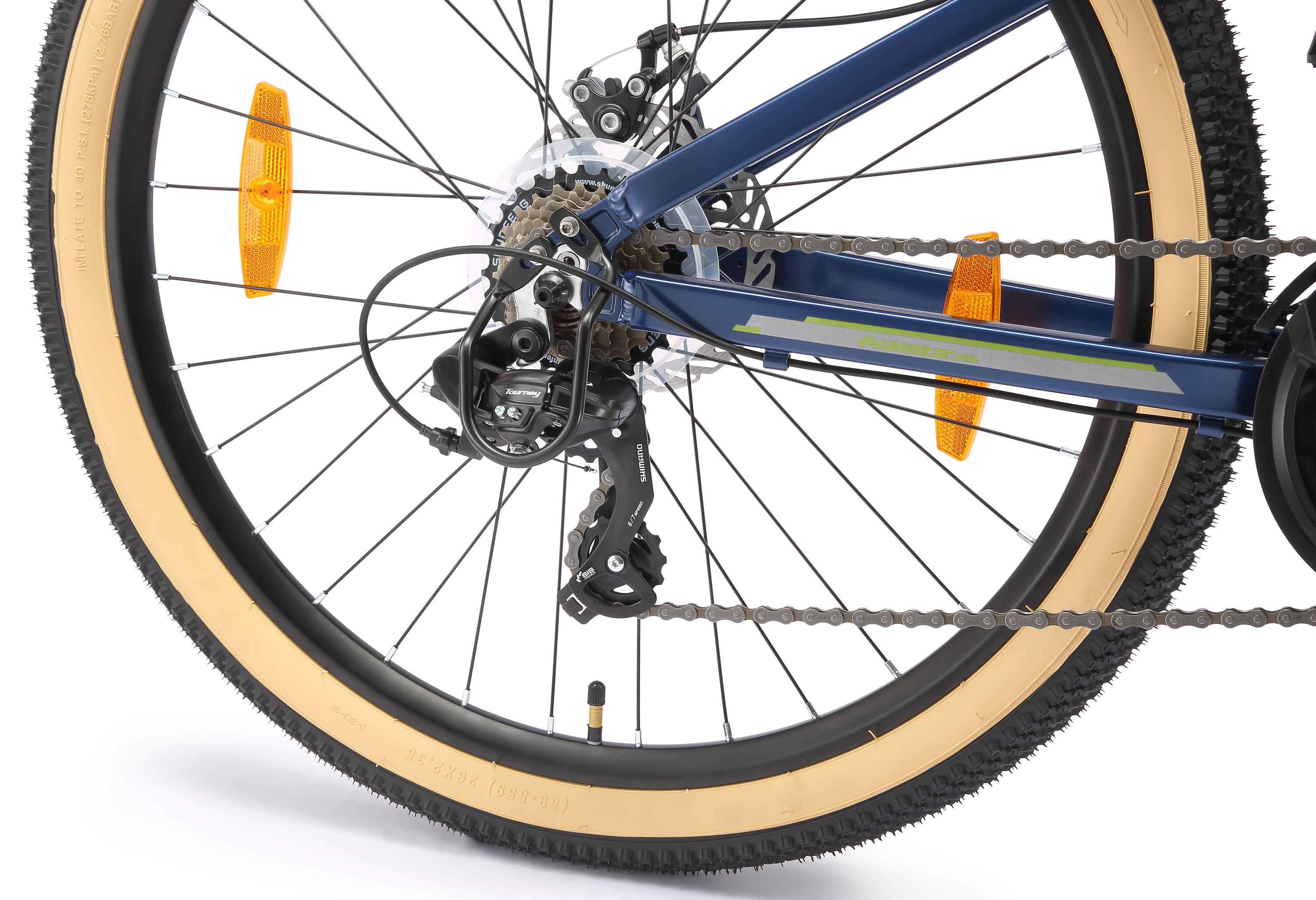 MTB Bicicleta de montaña 26" aluminio, hardtail, 21 marchas, frenos de disco 5/7