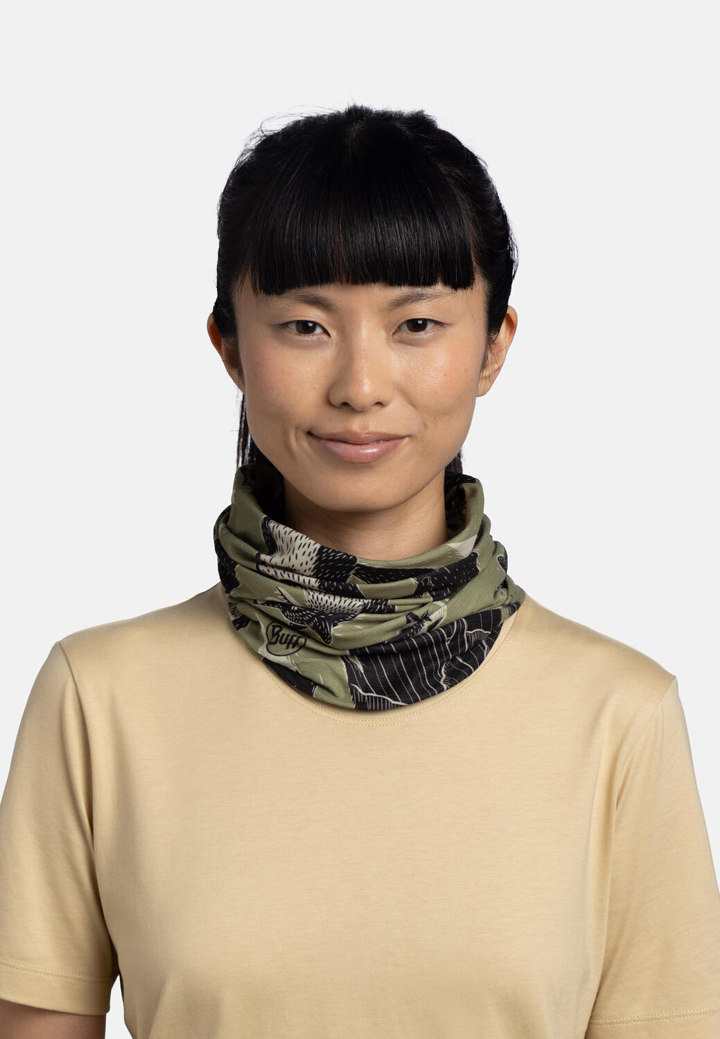 Braga de cuello CoolNet UV® Unisex Buff Verde 5/7