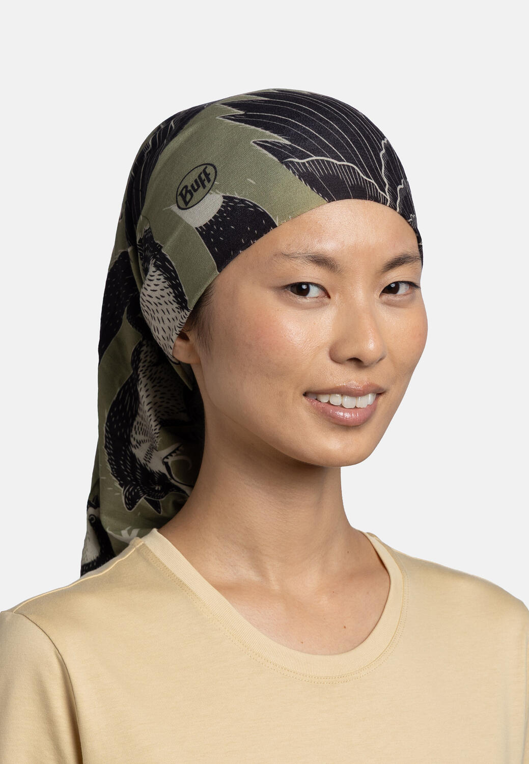 Braga de cuello CoolNet UV® Unisex Buff Verde 6/7