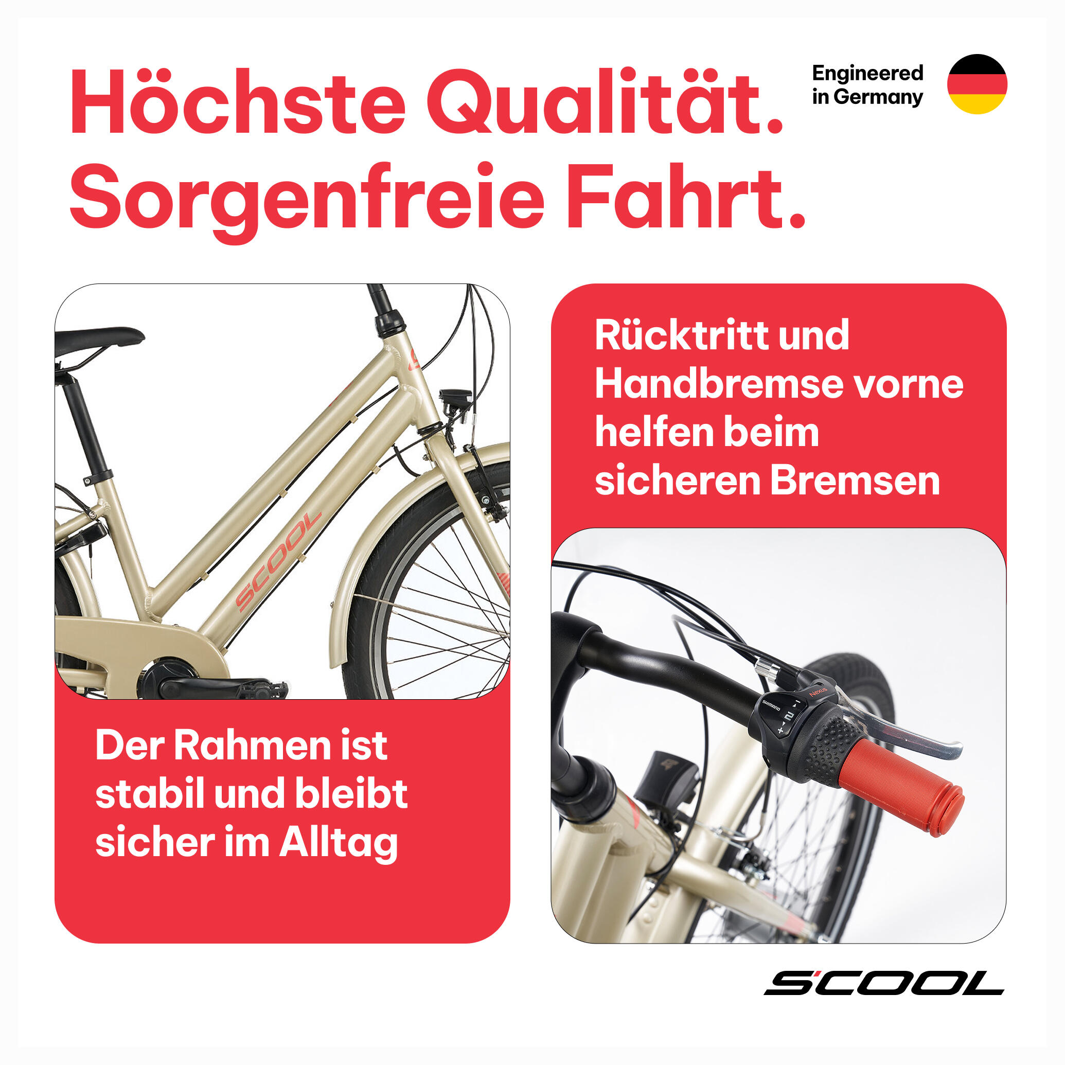 chiX pro jeugdfiets 20 inch / 24 inch / 26 inch – 3-versnellings naafversnelling 3/7