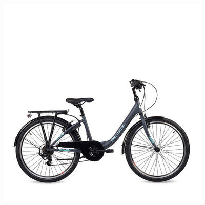 Kinderfiets voor meisjes scool chix k6 met 6 versnellingen en derailleur