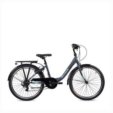 chiX, 20 Zoll Kinderfahrrad, 6-Gang, Koralle/Dunkelrot, 115–130 cm, 6–9 Jahre
