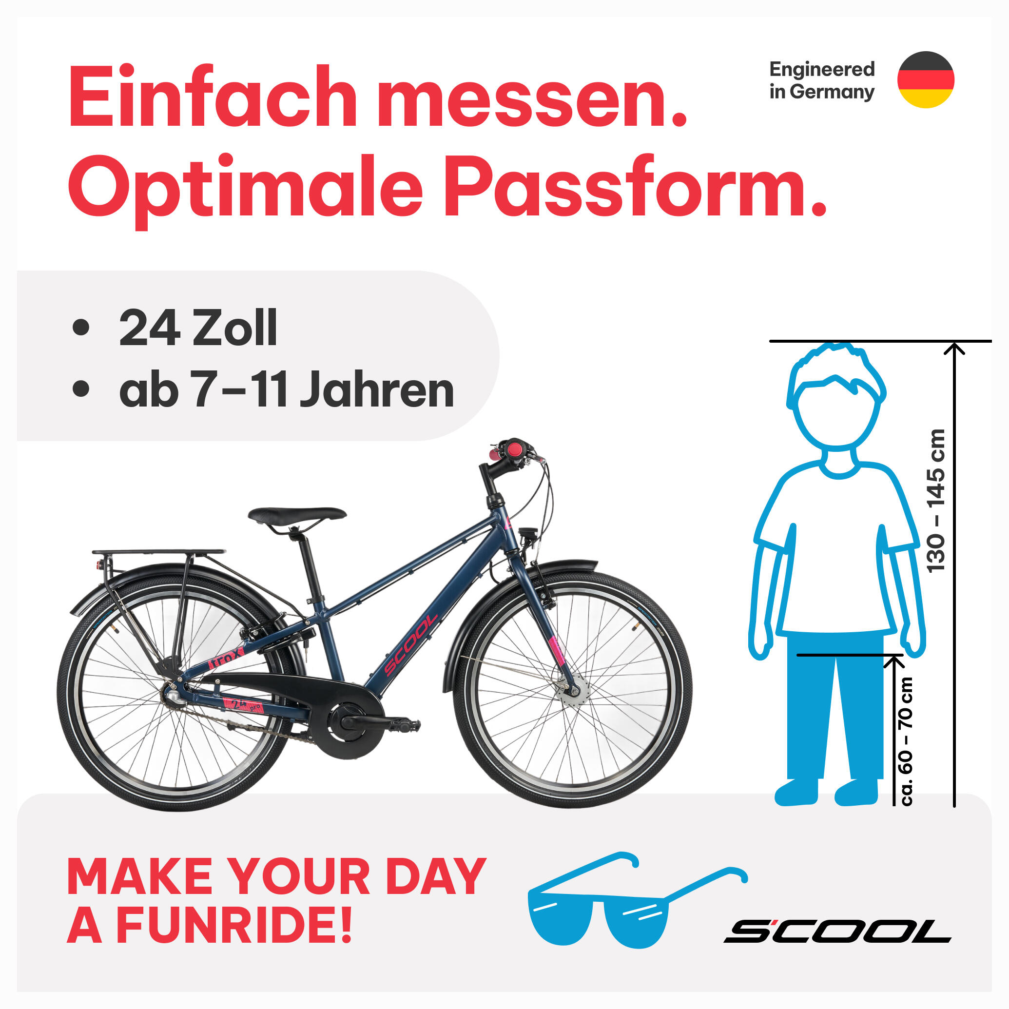 troX pro mountainbike 20 inch / 24 inch / 26 inch – 3-versnellings naafversnelli 2/7