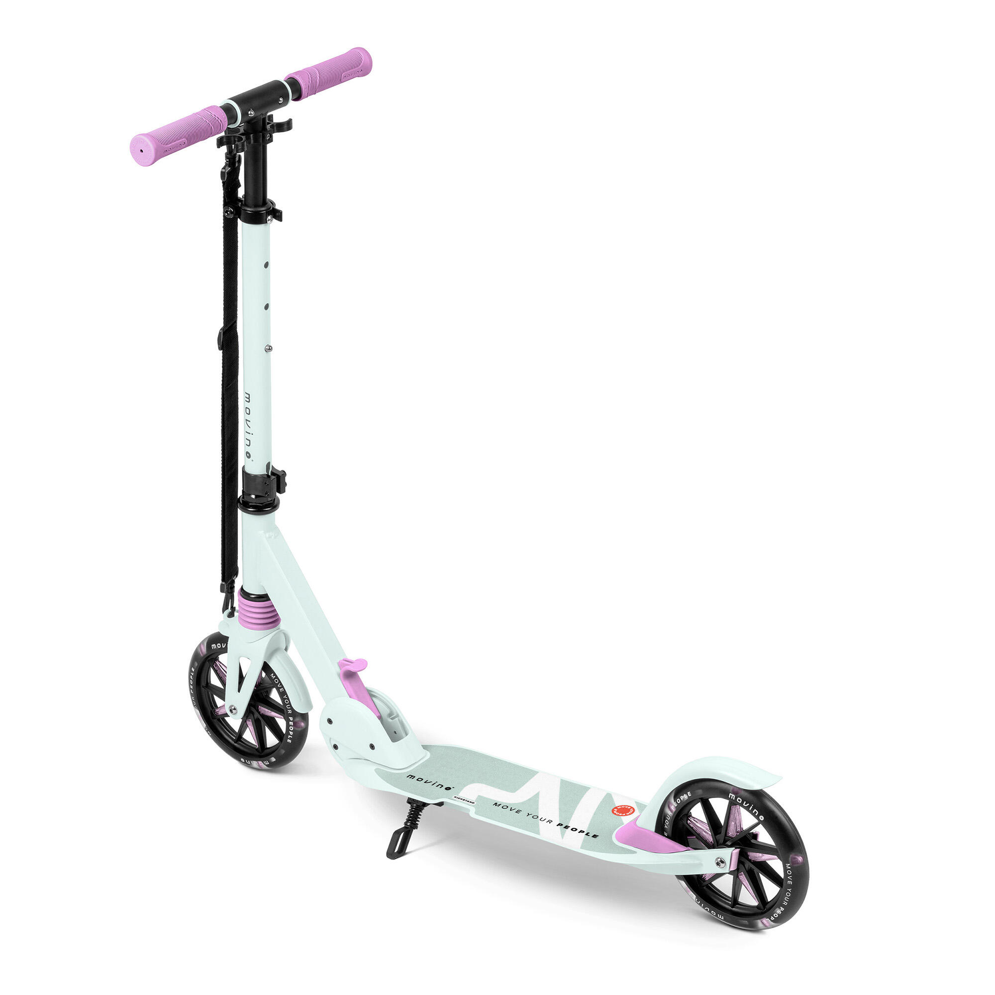 Trottinette pliable pour enfants, roues LED, guidon réglable Movino City Light 6/8