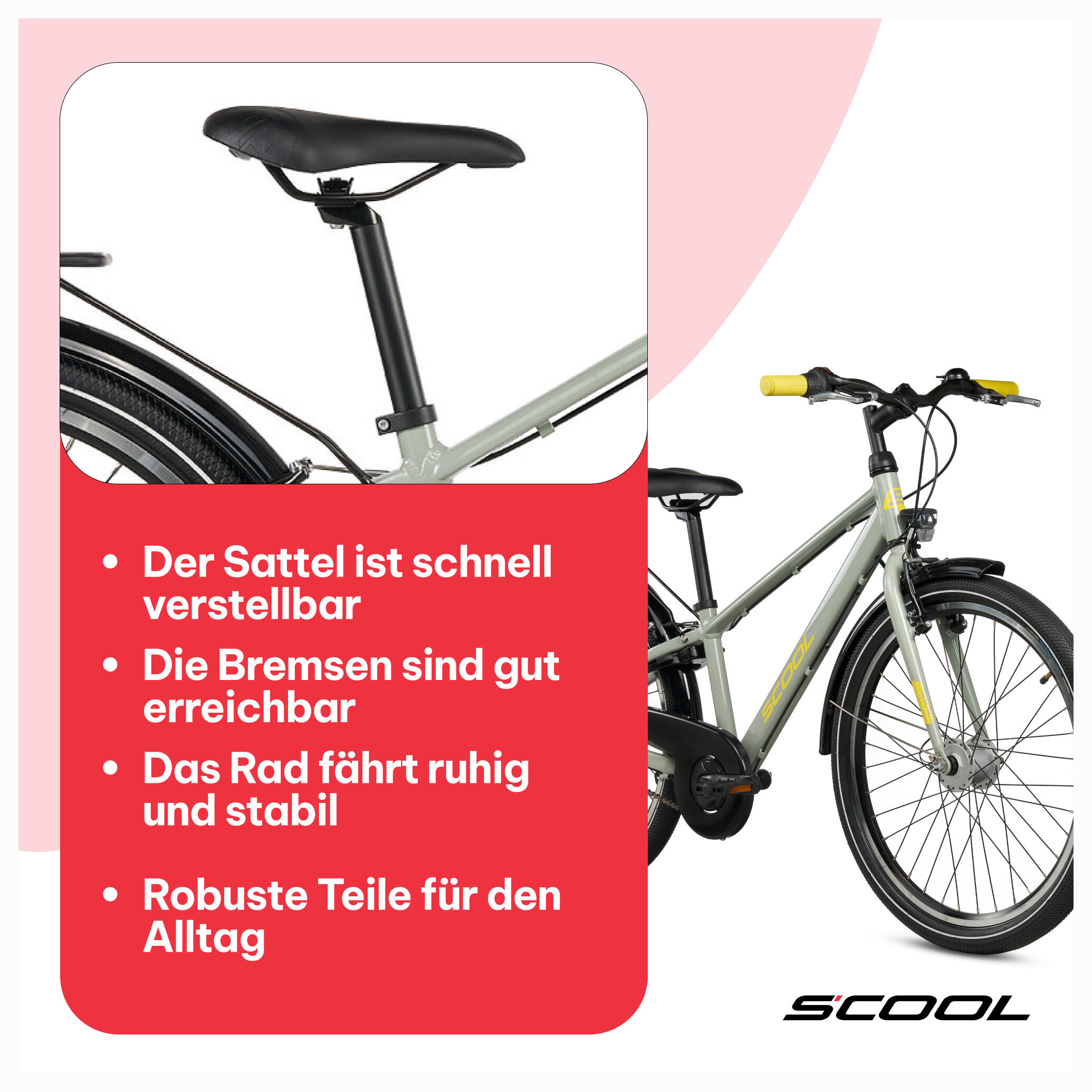 troX pro mountainbike 20 inch / 24 inch / 26 inch – 3-versnellings naafversnelli 7/7