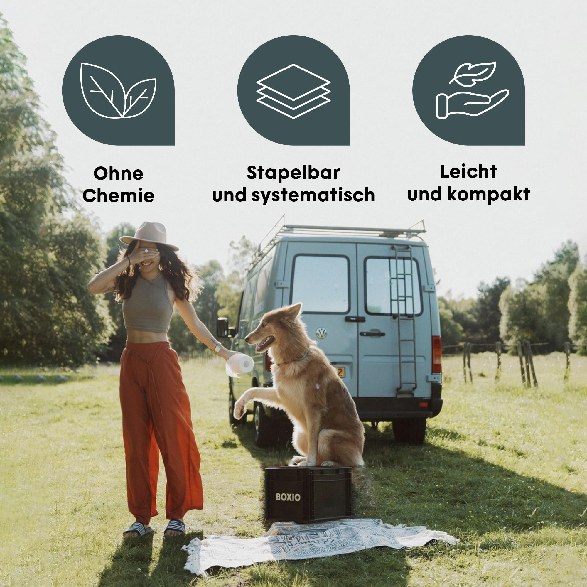BOXIO TOILET MAX+ Trenntoilette Set 5/7