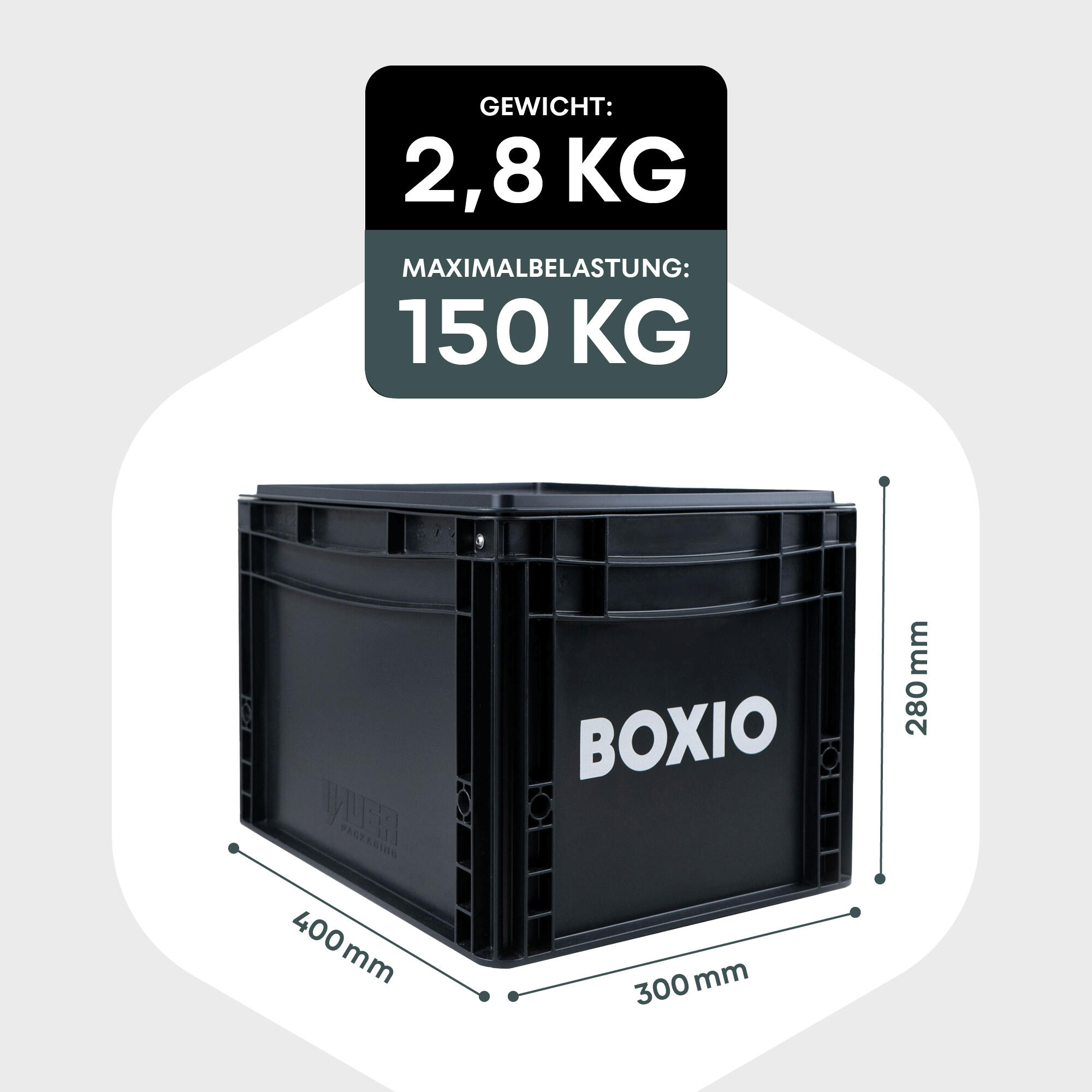 BOXIO TOILET MAX+ Trenntoilette Set 6/7
