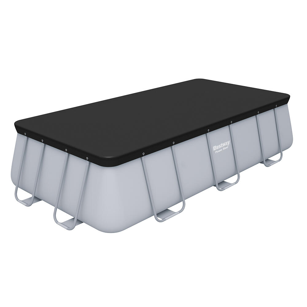 Bestway Bâche 4 saisons rectangle pour piscine Power Steel 404/412 x 201 cm 2/7