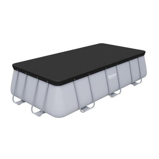 Bestway Bâche 4 saisons rectangle pour piscine Power Steel 404/412 x 201 cm