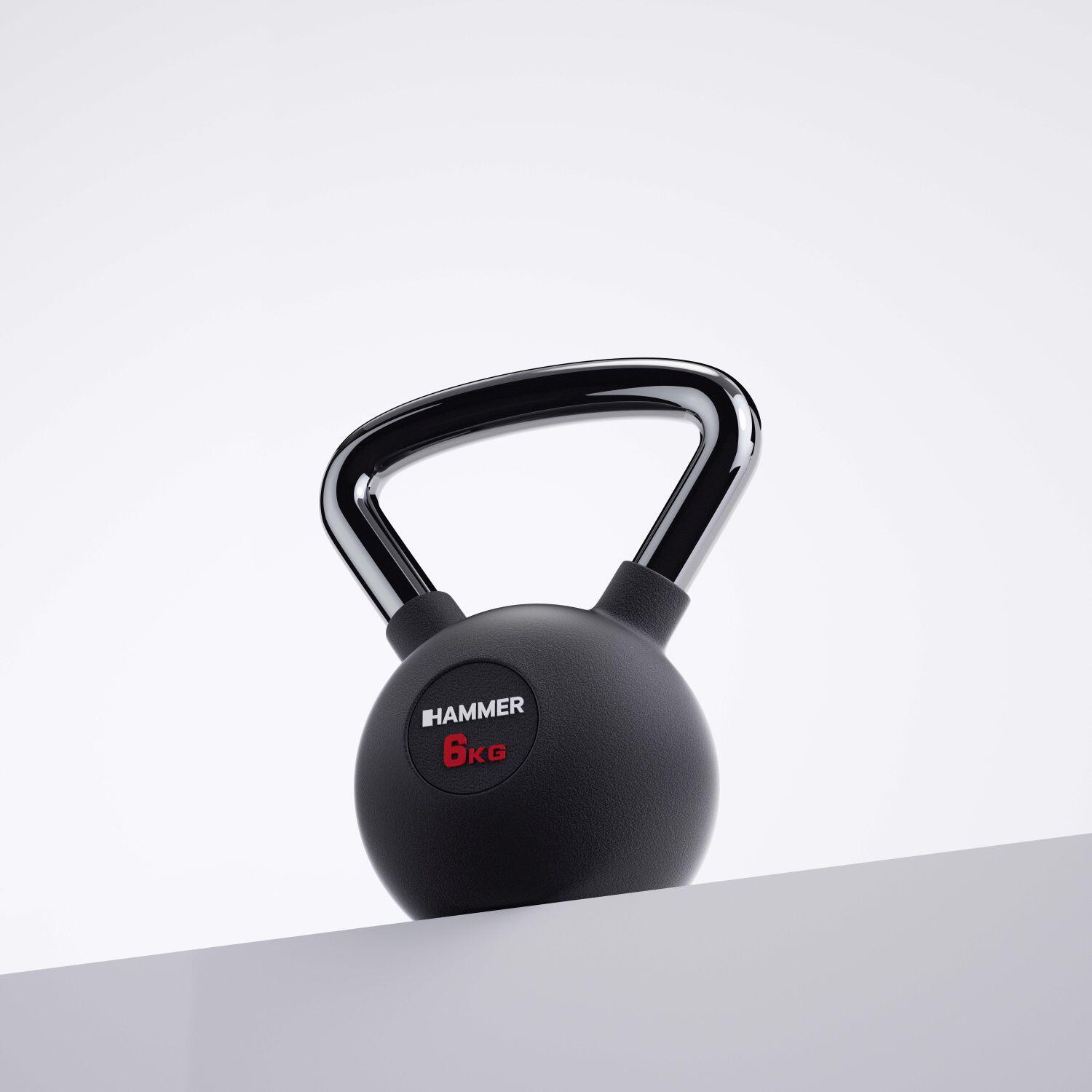 Pesa rusa Kettlebell Premium 6kg Hammer 2/7
