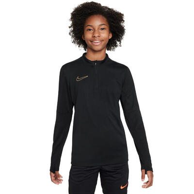 Sweatshirt kind nike k nk df acd23 drill top br zwart