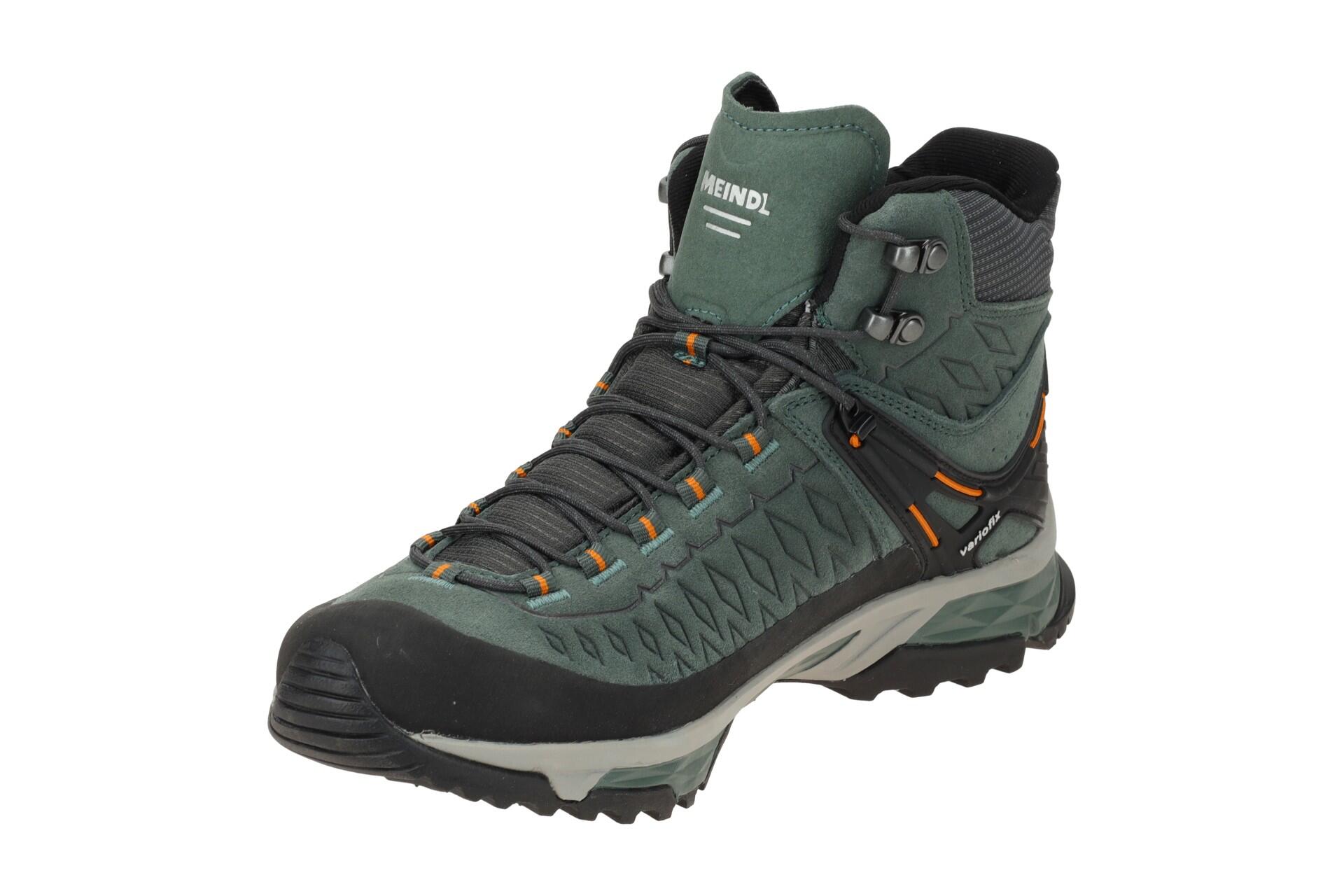 Meindl Top Trail Mid GTX Trekking Stiefel grün orange 4717 3/7