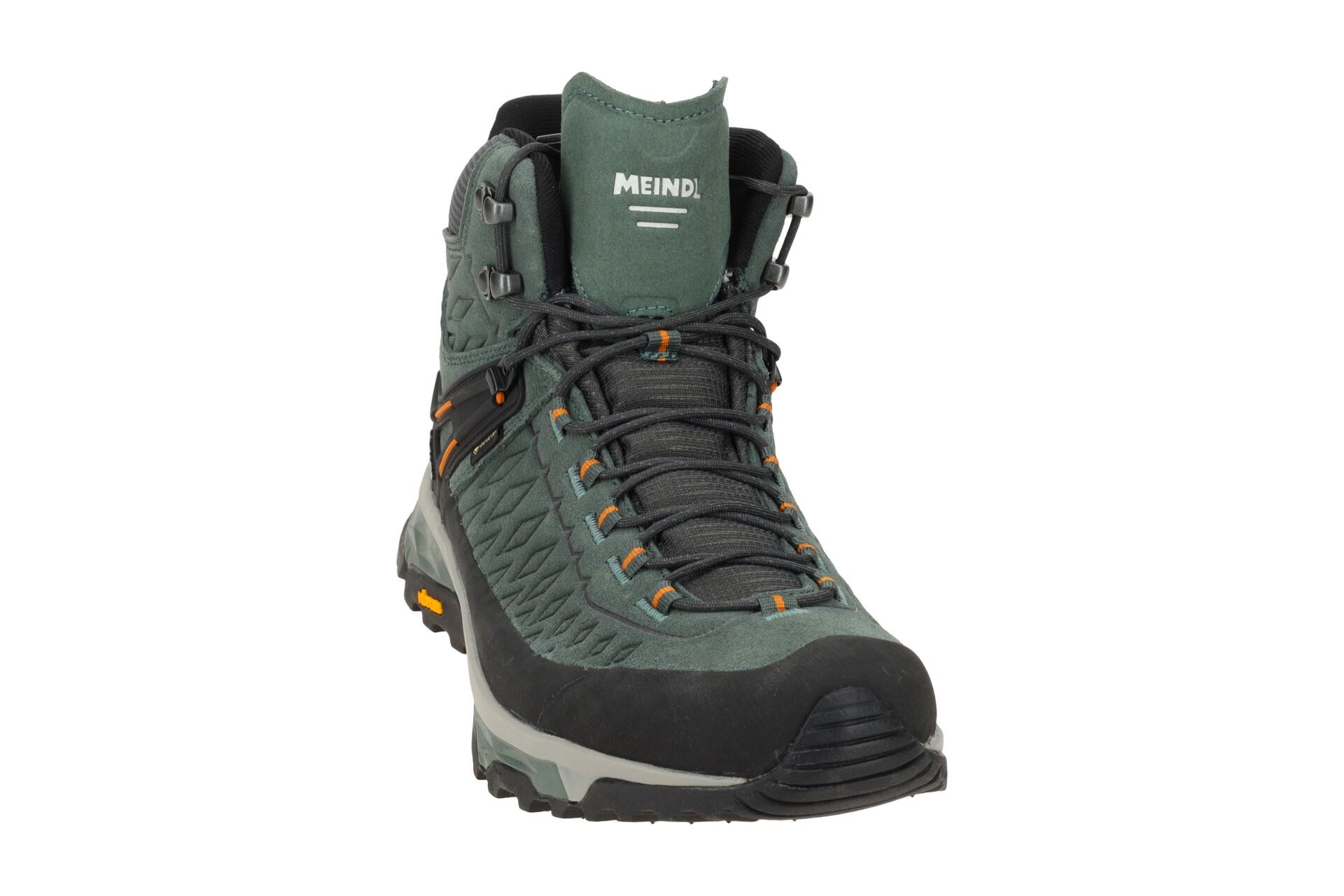 Meindl Top Trail Mid GTX Trekking Stiefel grün orange 4717 2/7