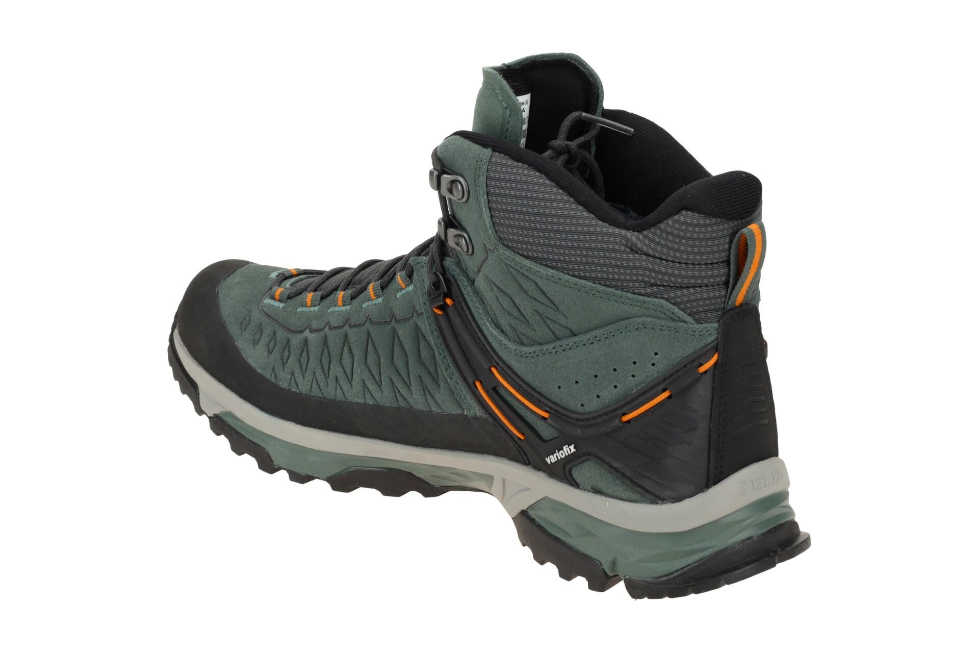 Meindl Top Trail Mid GTX Trekking Stiefel grün orange 4717 4/7