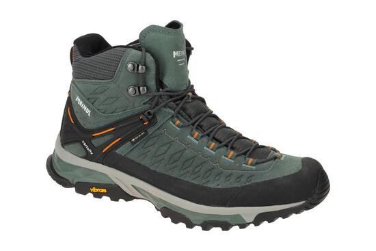 Meindl Top Trail Mid GTX Trekking Stiefel grün orange 4717