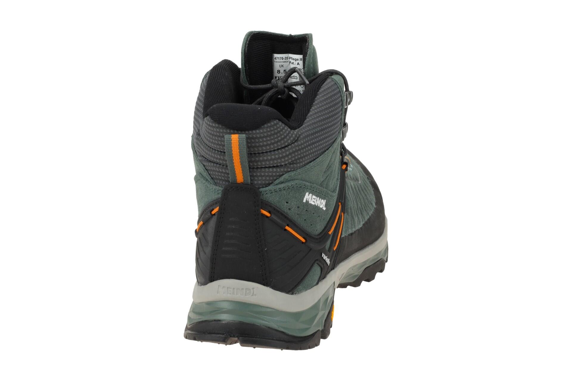 Meindl Top Trail Mid GTX Trekking Stiefel grün orange 4717 6/7