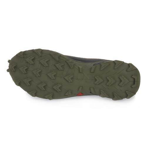 Salomon Alphacross 5 GTX Schuhe grün olive GORE-TEX 473103 5/7