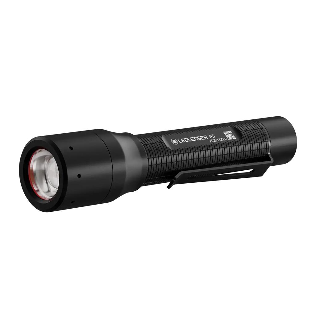 P5 LED Torch, Pocket Size, 200lm, x1 AA, 80g, IP54, Zoom Focus, Outdoor Camping