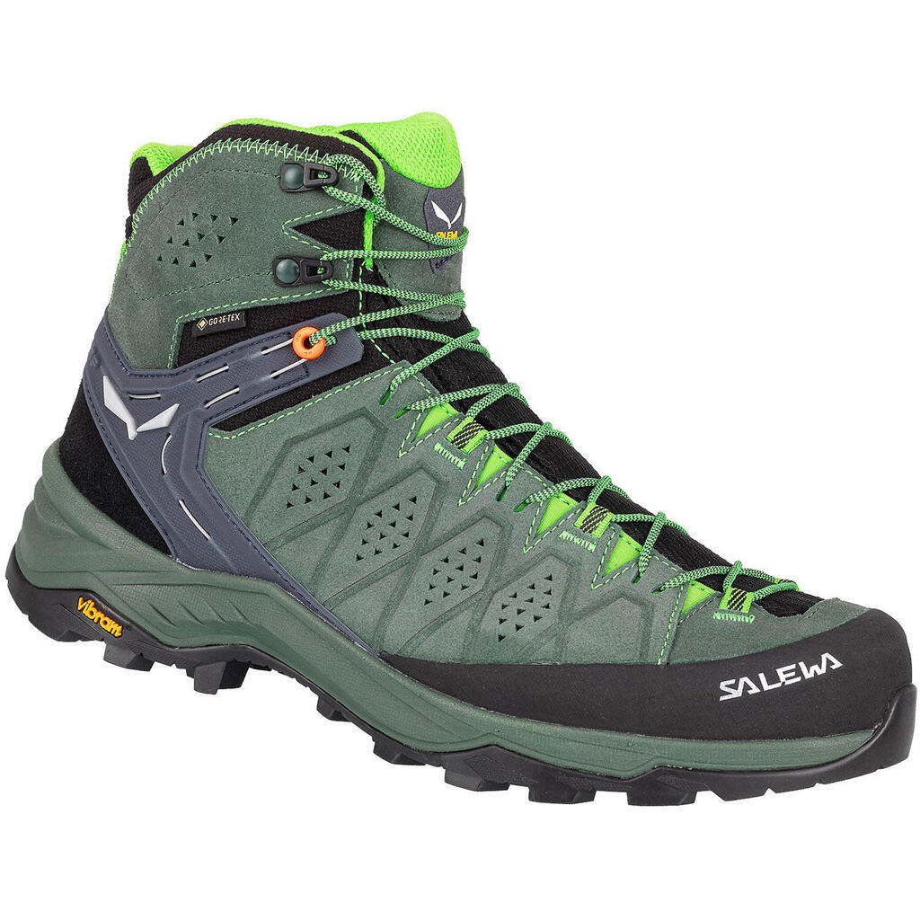 Trekking shoes Male Salewa Ms Alp 2 Green
