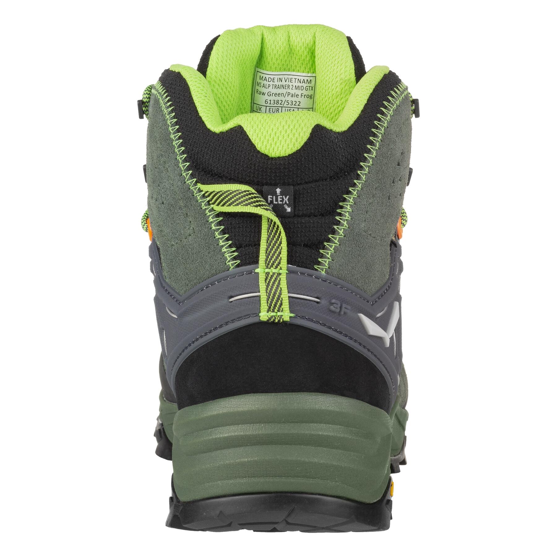 Calzado de trekking Hombre Salewa Ms Alp 2 Verde 7/7