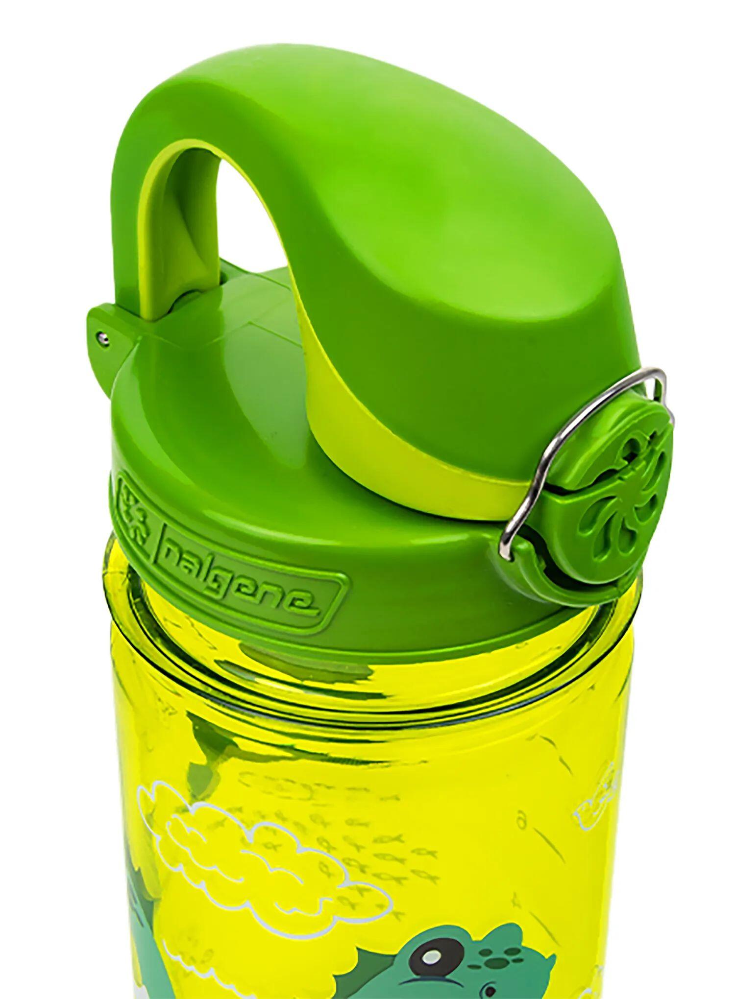 Botella Nalgene On The Fly Kids 12 oz Sustain 50% reciclado bolsa hermética 4/5