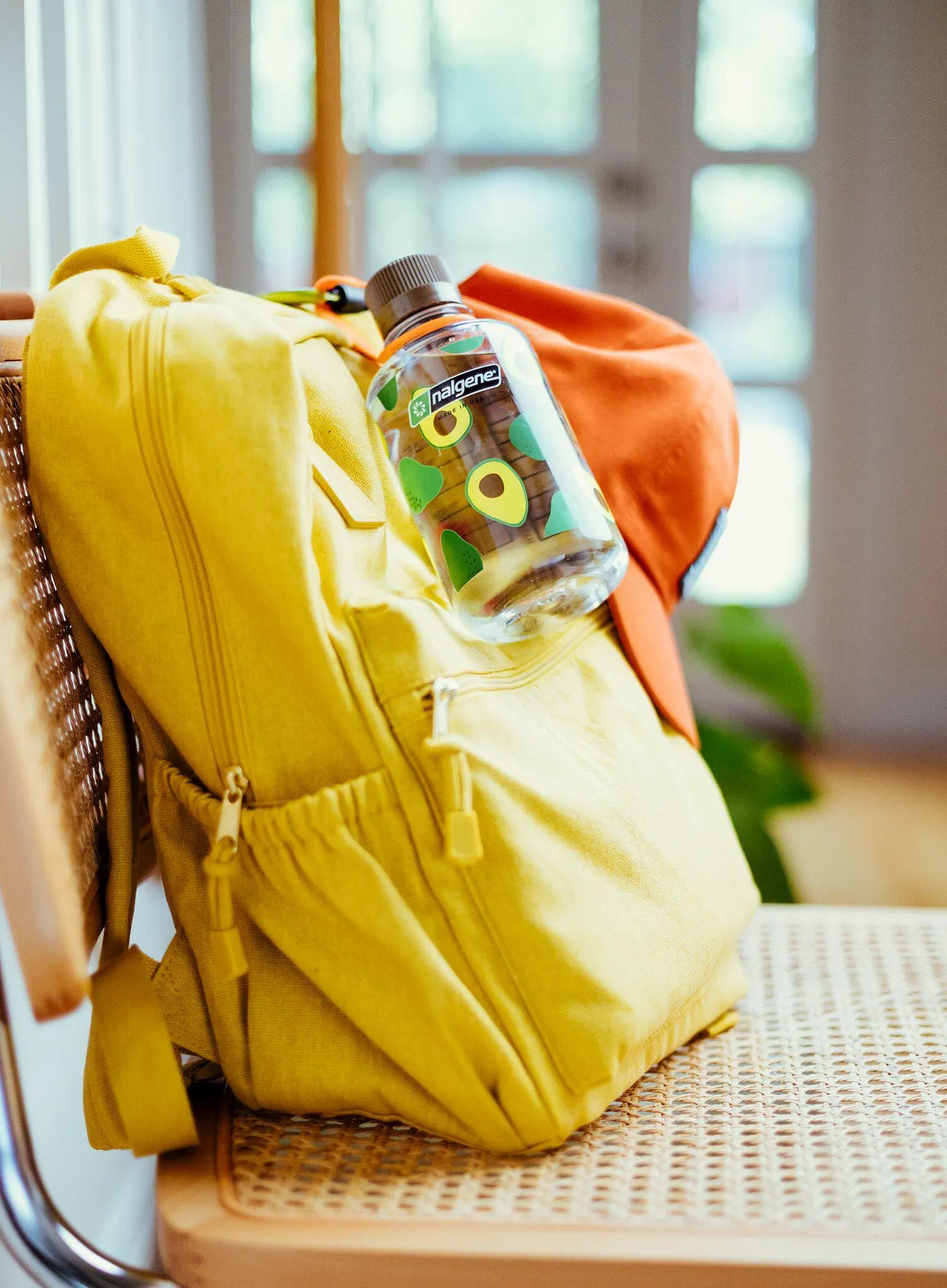 Nalgene Flasche 500 ml Narrow Mouth aus Tritan ohne BPA mit Avocado-Print, dicht 6/6