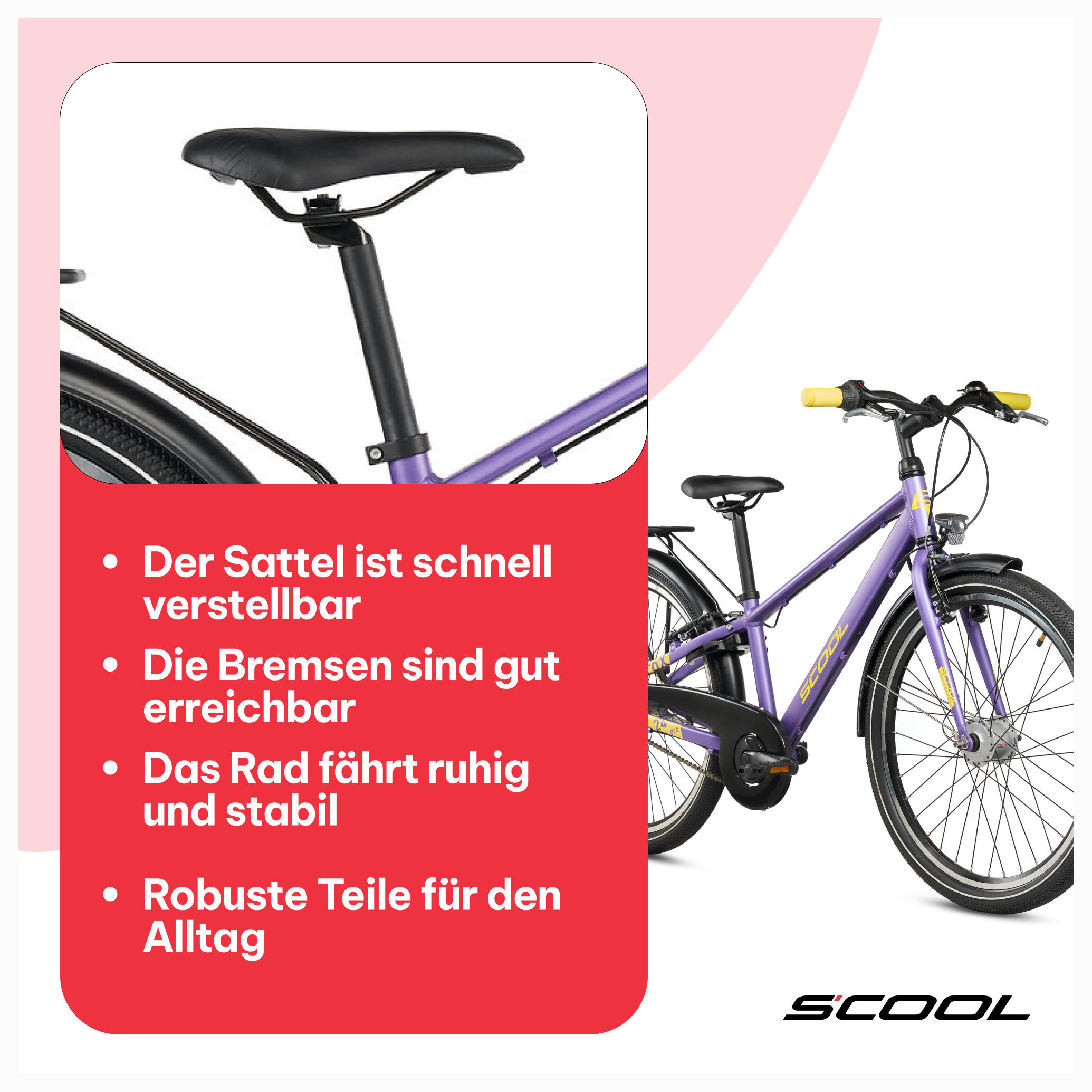 troX pro mountainbike 20 inch / 24 inch / 26 inch – 3-versnellings naafversnelli 7/7
