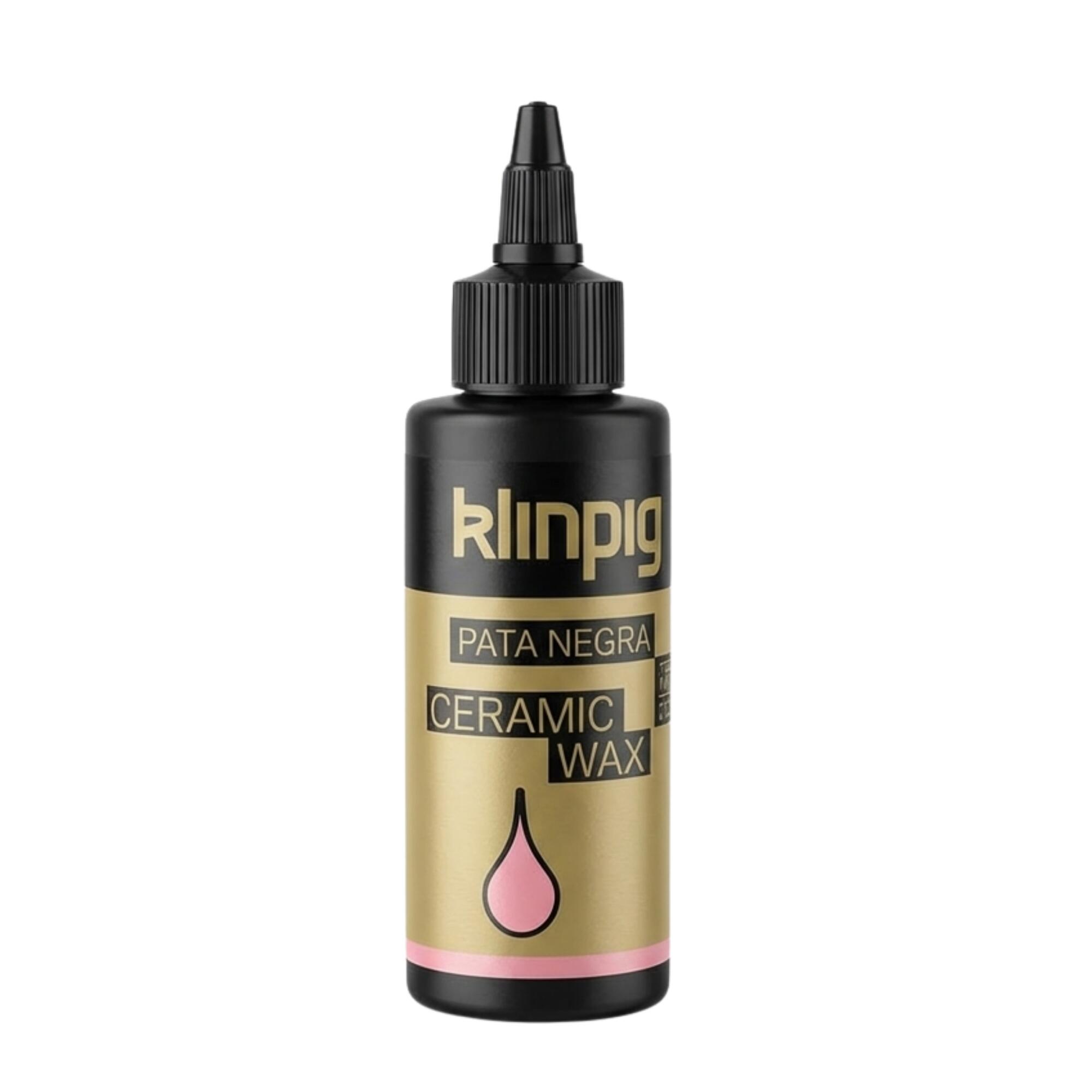 Lubricante cera grafeno cadena bicicleta Klinpig "Pata Negra" KLIN 100 ml 1/2