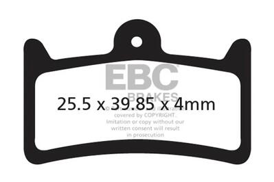 Remblokken hope evo v4 organisch