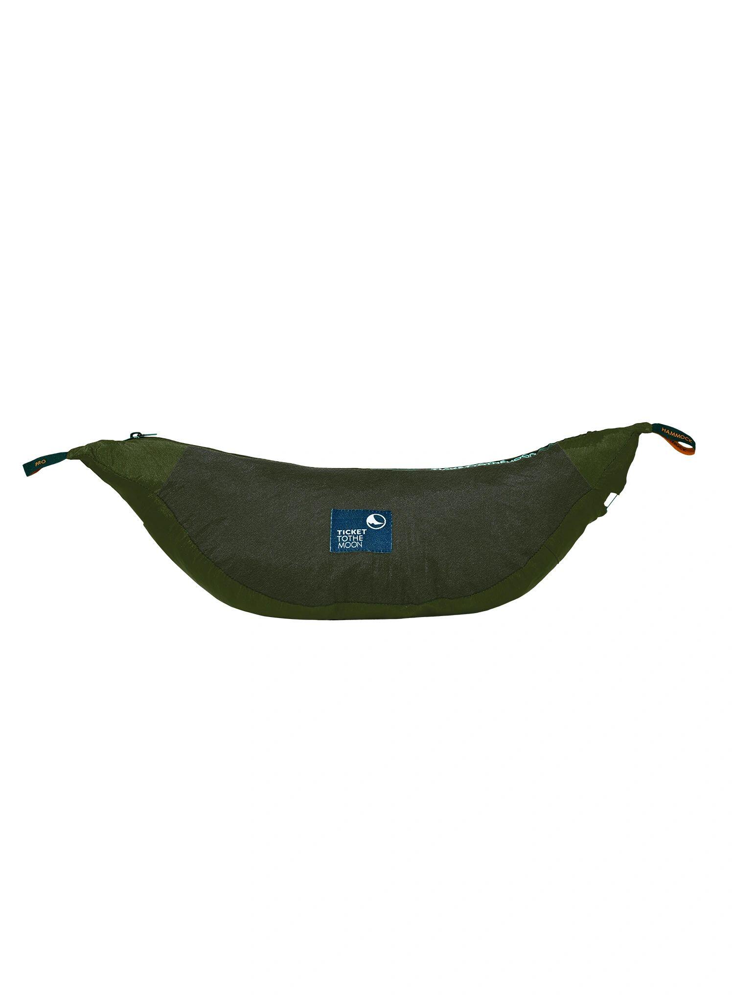 Hamak Ticket To The Moon Pro Hammock - army green/black 3/6