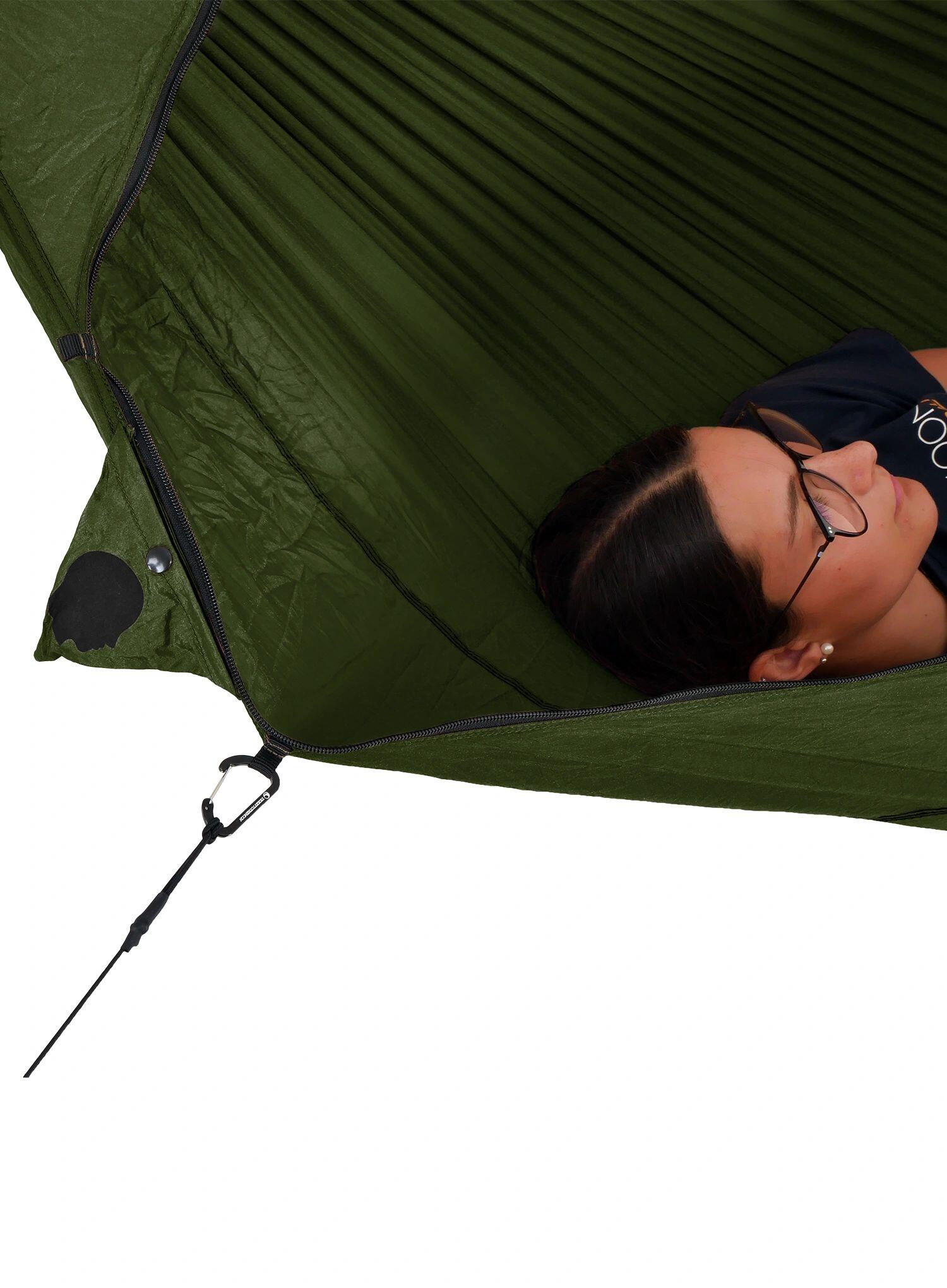 Hamak Ticket To The Moon Pro Hammock - army green/black 5/6