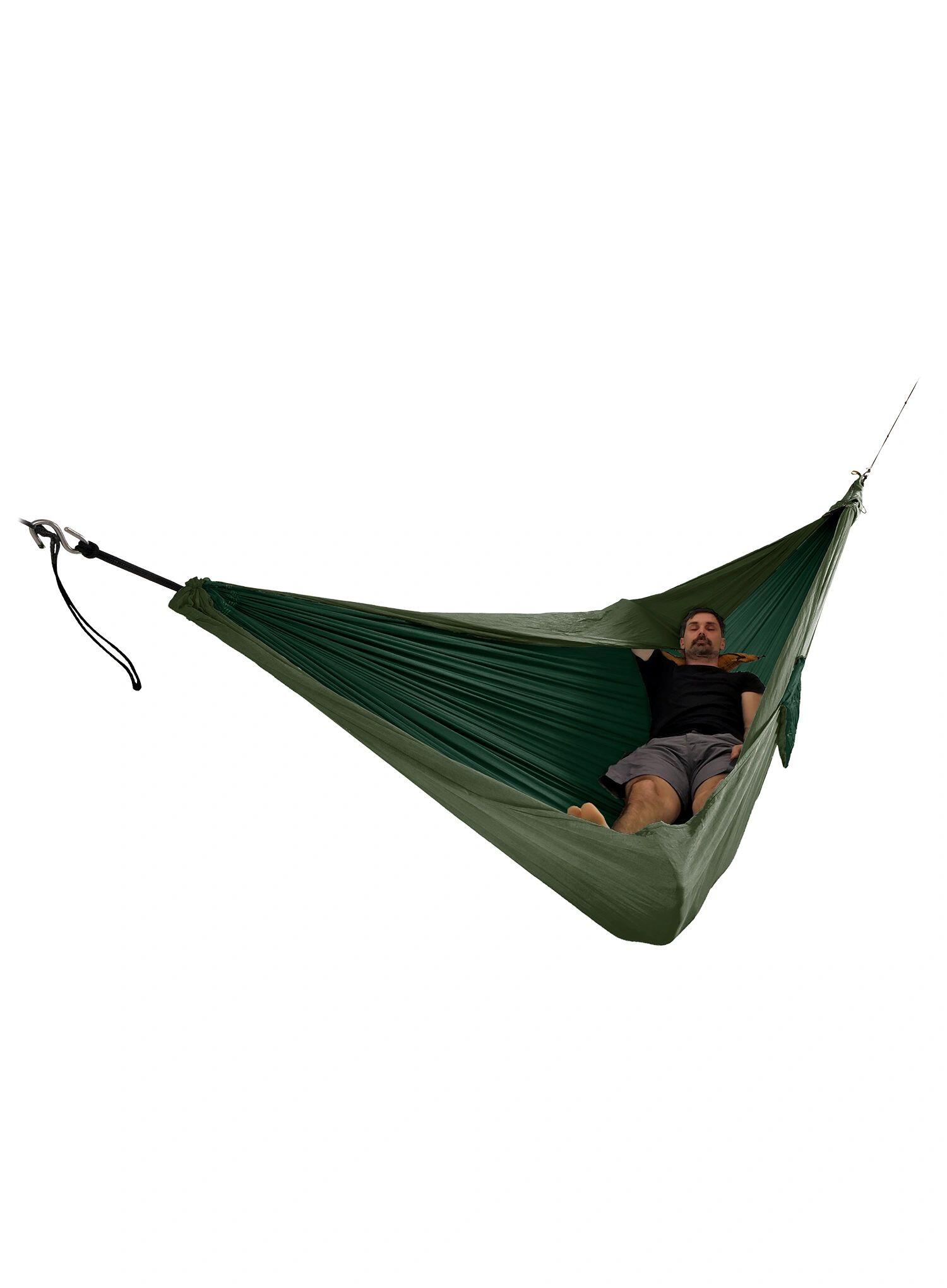 Hamak turystyczny Ticket To The Moon King Size Hammock - dark green/leaf green 3/7