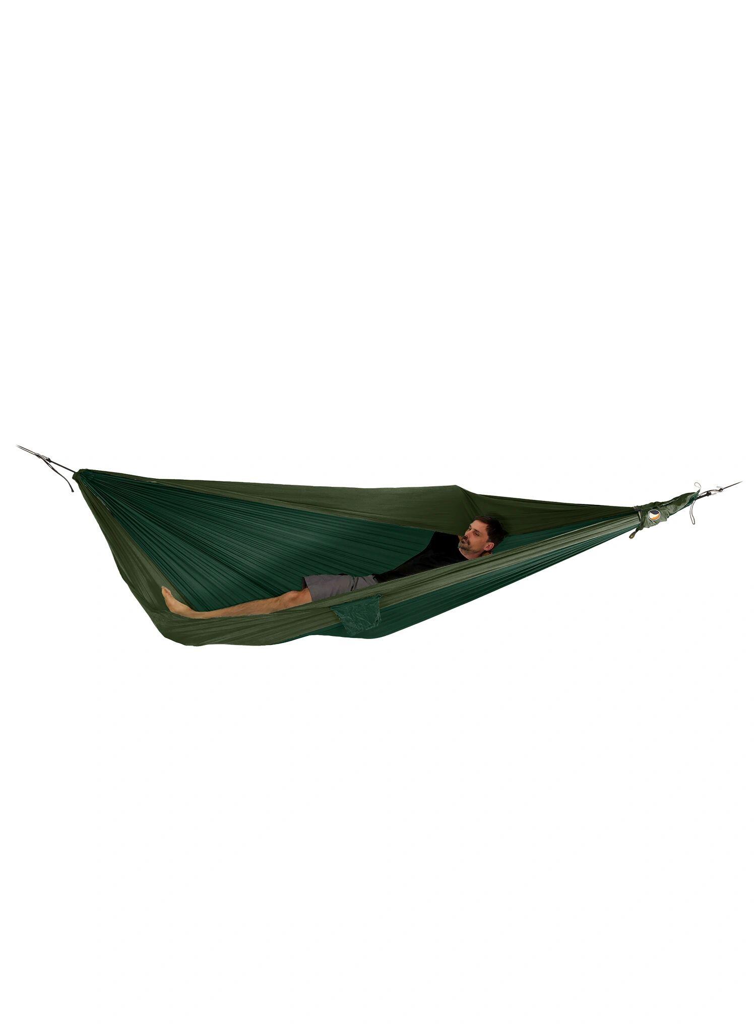 Hamak turystyczny Ticket To The Moon King Size Hammock - dark green/leaf green 5/7