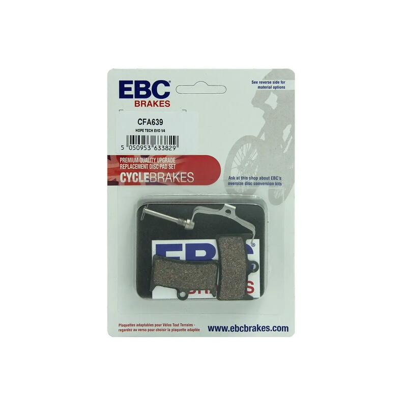 Klocki hamulcowe rowerowe (organiczne) EBC Brakes CFA639