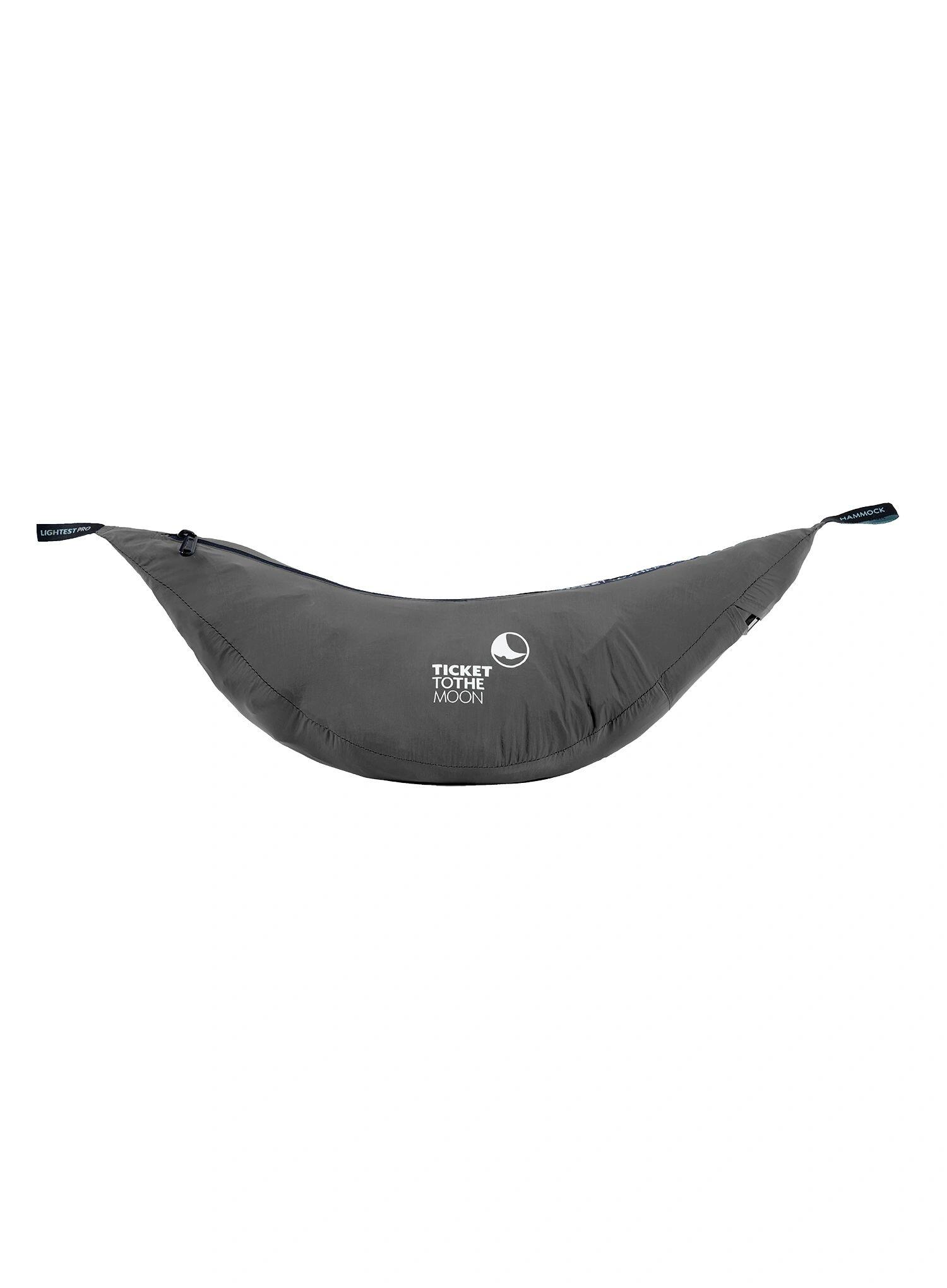 Hamak turystyczny Ticket To The Moon Lightest Pro Hammock - grey 3/6