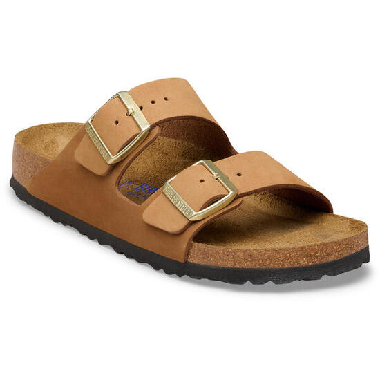 Ciabatte Birkenstock Arizona Sfb Nubuck Leather Donna