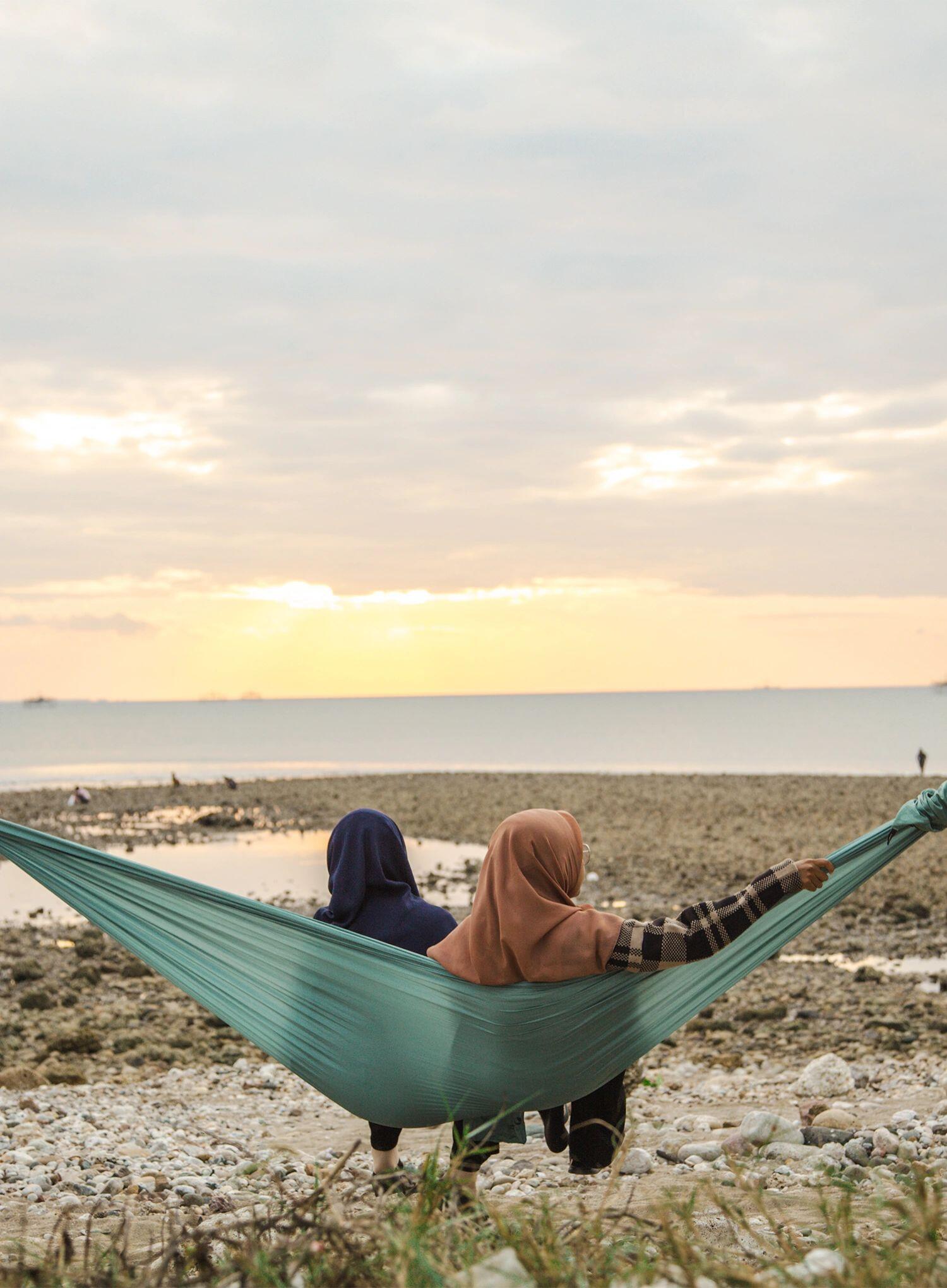 Hamak Ticket To The Moon Compact Hammock - petrol green 2/7