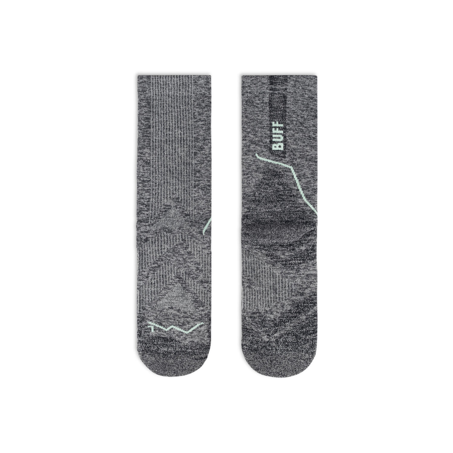 Buff DryFlx-sokken Grijs 3/5