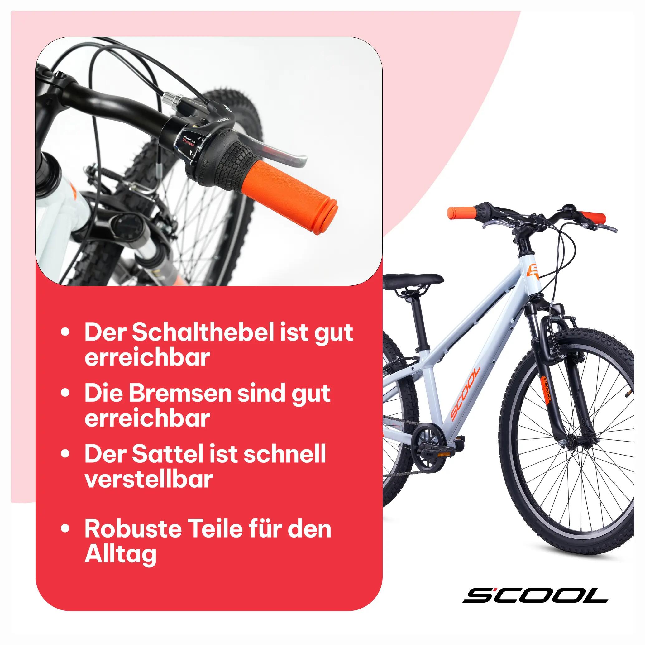 Vélo enfant 20/24/26 pouces Xroc pro 7 vitesses freins V-brake à partir de 6 ans 7/7