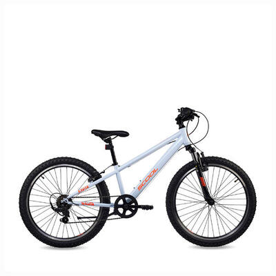 Kinderfiets unisex s'cool xroc k6 6 versnellingen derailleur offroad