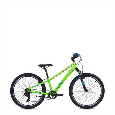 Kinderfiets 20/24/26 inch xroc pro 7-speed v-brake vanaf 6 jaar neon groen/oceaa