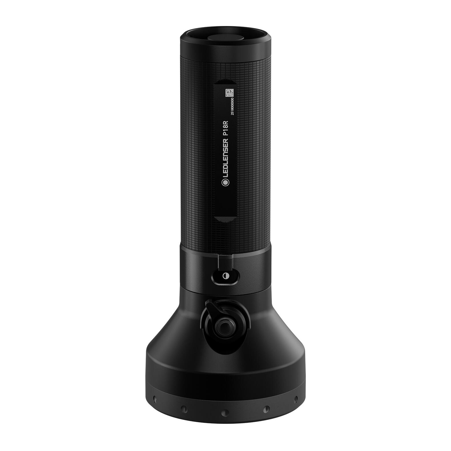 Lampe torche LED rechargeable – 6500 lm, IP68, portée 600 m, USB-C – P18R 7/7
