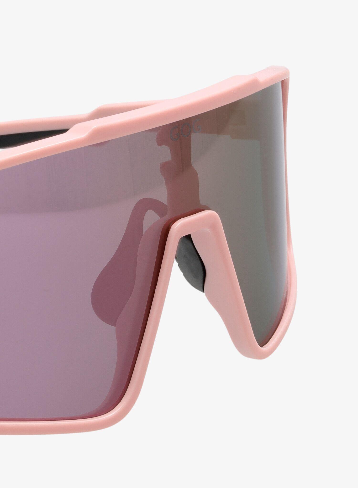 Okulary na rower GOG Okeanos - pink/matt dusty pink/black 6/7