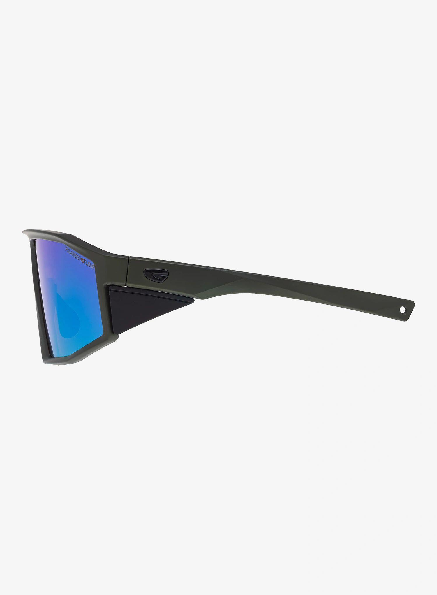 Okulary z polaryzacją GOG Lhotse - matt met green/blk/white/blue 5/7